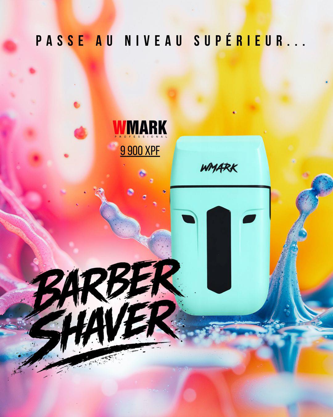💥 BARBER SHAVER WMARK – RASOIR PROFESSIONNEL