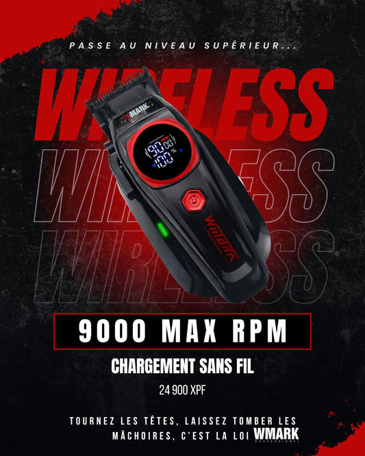 💈 WMARK NG-8004 – TONDEUSE PROFESSIONNELLE SANS FIL 🔥